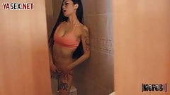 Asian brunette